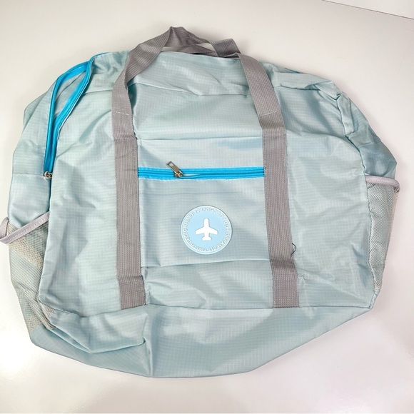 NEW Blue Aircraft Duffel/Carry-On Bag – Large Capacity, Travel-Ready - Picture 4 of 6